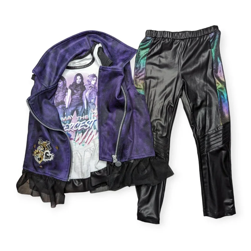 Disney Descendants 3 Matching Outfit Size XS 4/5
